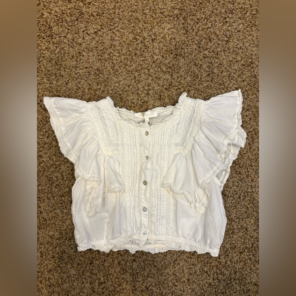 LoveShackFancy Nora Heritage Top